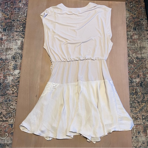 Free People Jazzy Mini Beige Lace Dress - Picture 8 of 15